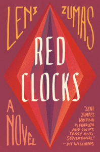 Book Cover Red Clocks